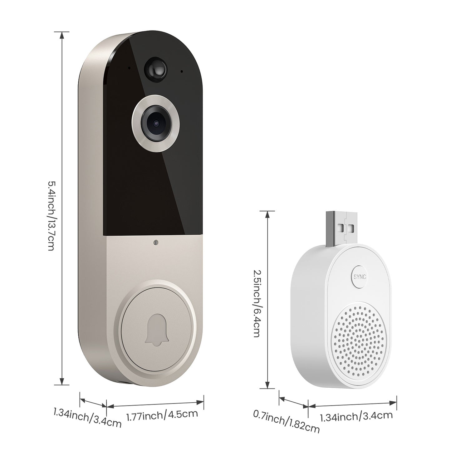 M50 Intelligent Visual Doorbell Wireless Camera