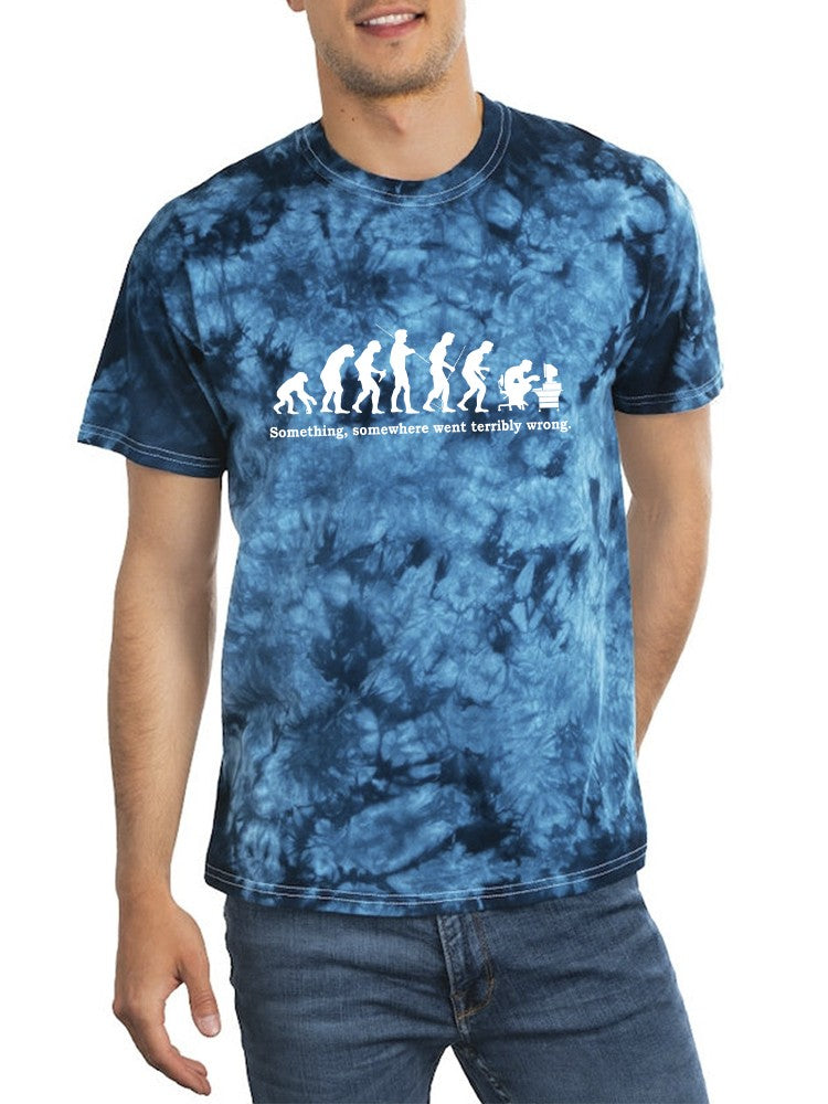 Evolution Quote Tie-Dye Crystal -