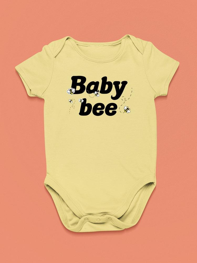 Baby Bee Bodysuit Baby's -SmartPrintsInk Designs