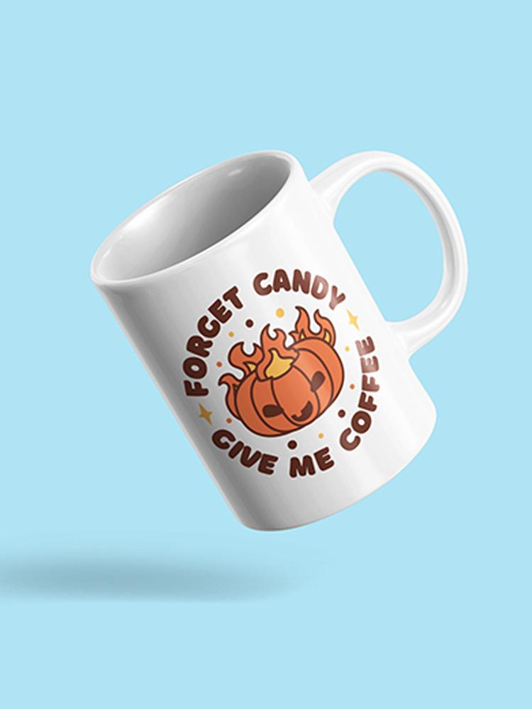 Give Me Coffee Pumpkin Mug -SmartPrintsInk Designs