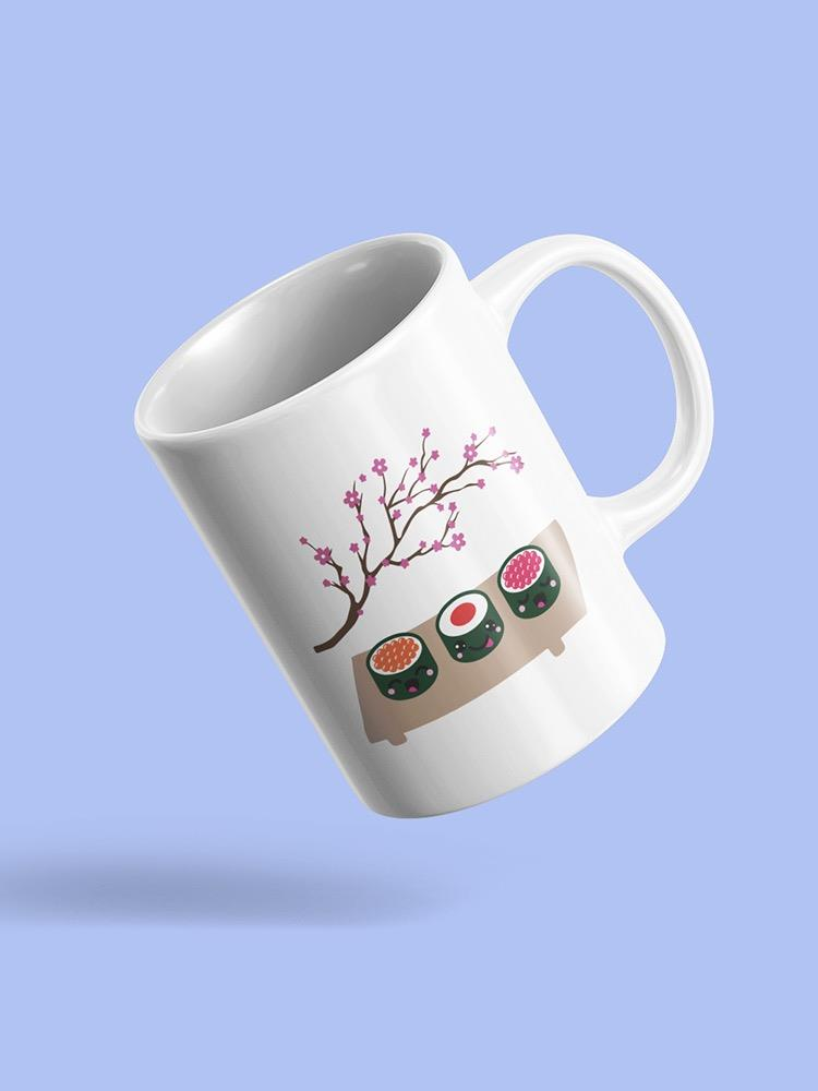 Sushi Rolls Mug -SPIdeals Designs