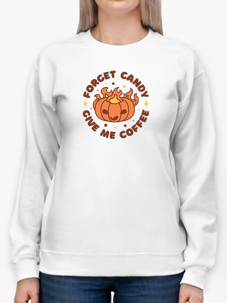 Give Me Coffee Pumpkin Hoodie -SmartPrintsInk Designs