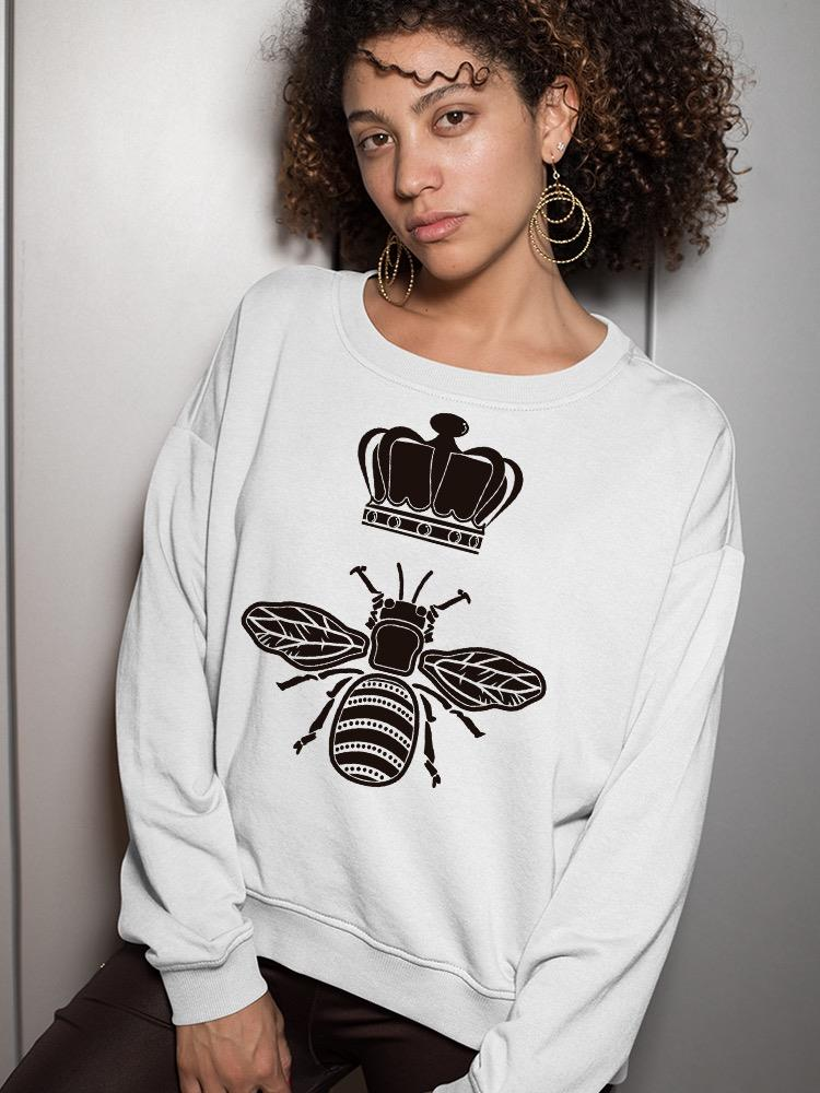 Bee With A Crown Hoodie -SPIdeals Designs