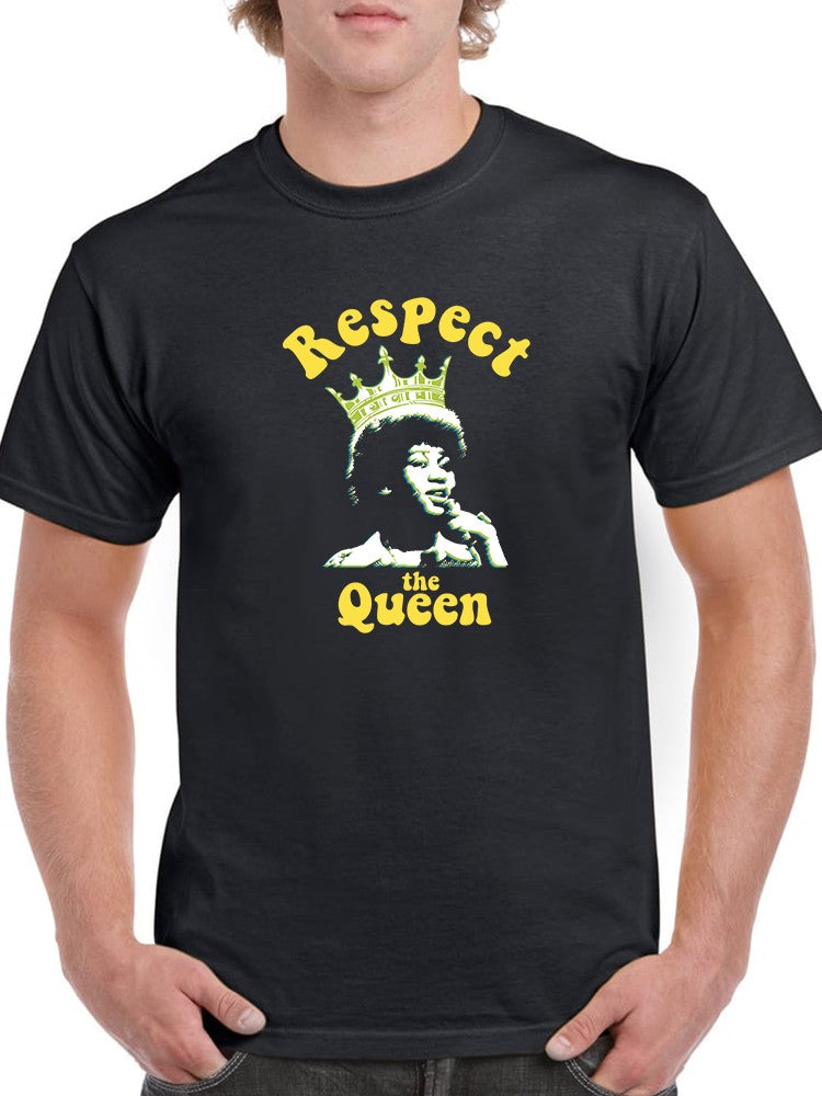 Respect The Queen Of Soul Aretha Graphic Men's T-shirt
