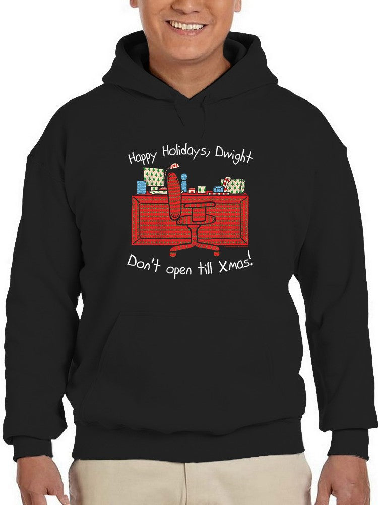 Happy Holidays Dwight! Hoodie The Office