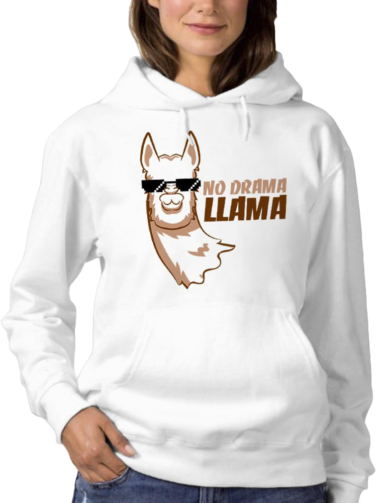 The No Drama Llama. Hoodie -SPIdeals Designs
