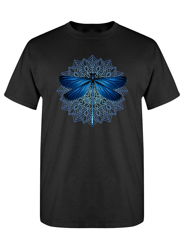 Dragonfly And Pattern T-shirt -SPIdeals Designs