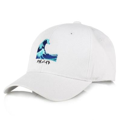 Wave Embroidered Baseball