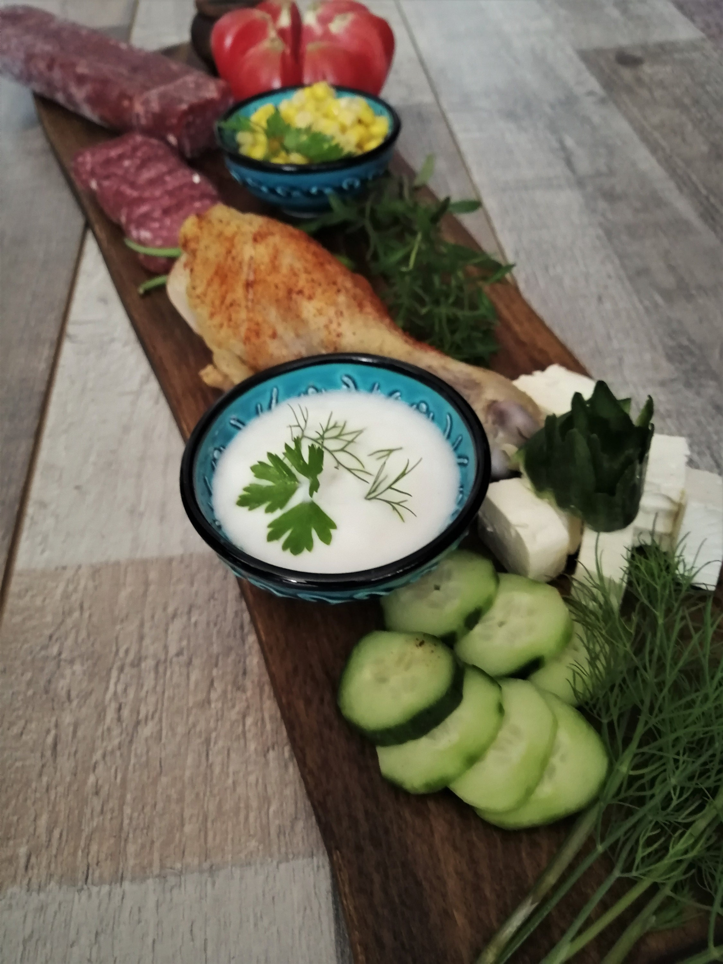 Charcuterie Platter, Serving Tray Board, Rustic Walnut Long Board