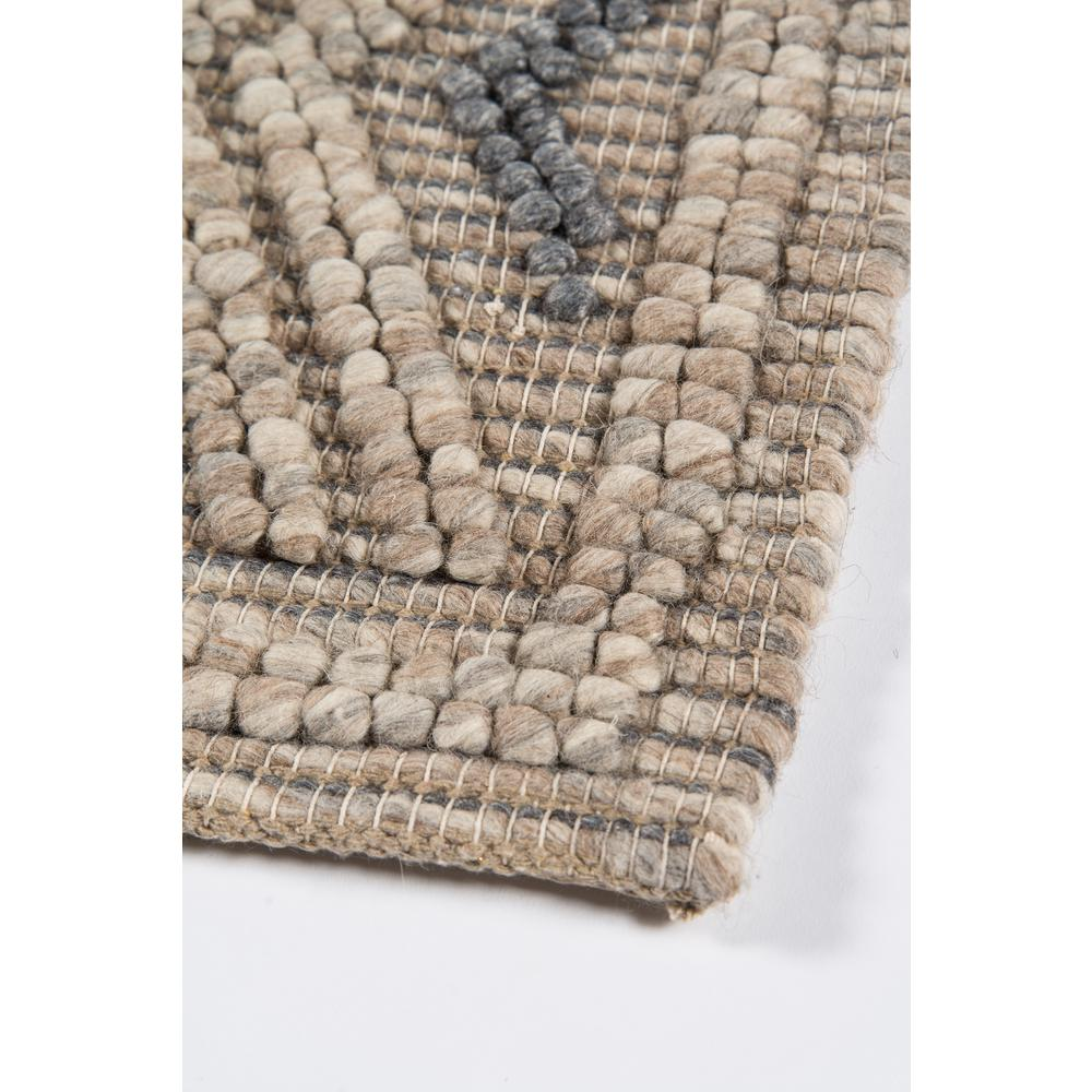 Contemporary Runner Area Rug, Beige, 2'3" X 8' Runner