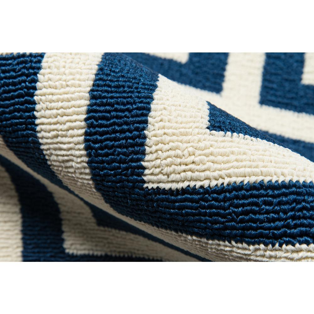 Baja Area Rug, Navy, 3'11" X 5'7"