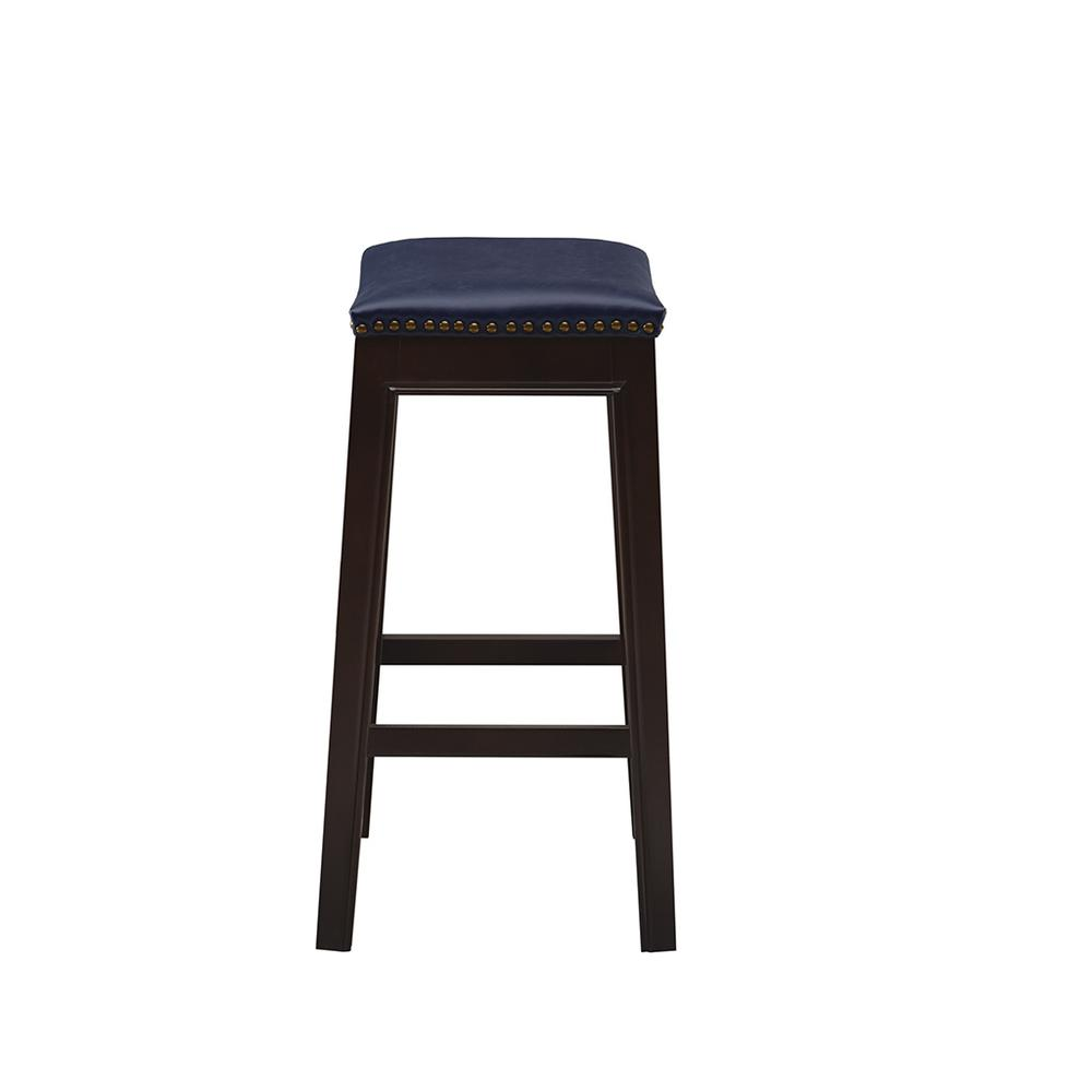 Belfast Saddle Counter Stool, Grey