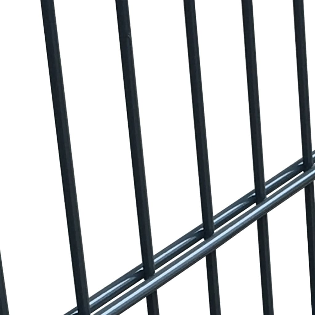 vidaXL 2D Fence Gate (Single) Anthracite Gray 41.7" x 74.8"