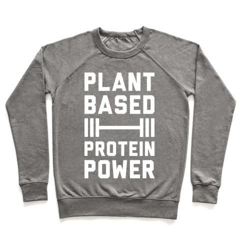 PLANT BASED PROTEIN POWER CREWNECK SWEATSHIRT