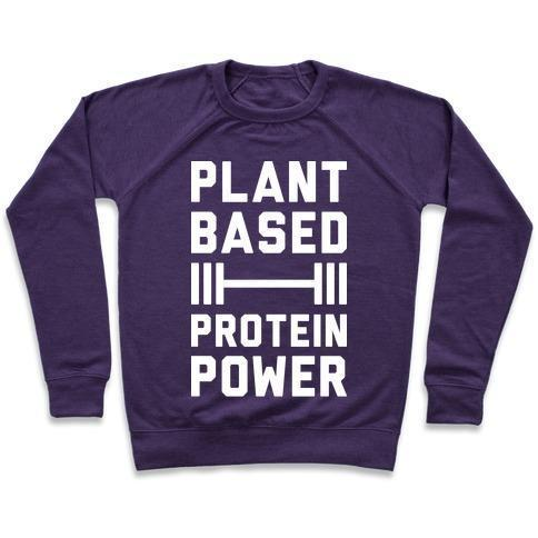 PLANT BASED PROTEIN POWER CREWNECK SWEATSHIRT