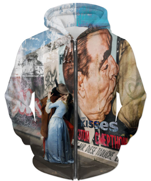 Kisses UNISEX ZIP HOODIE