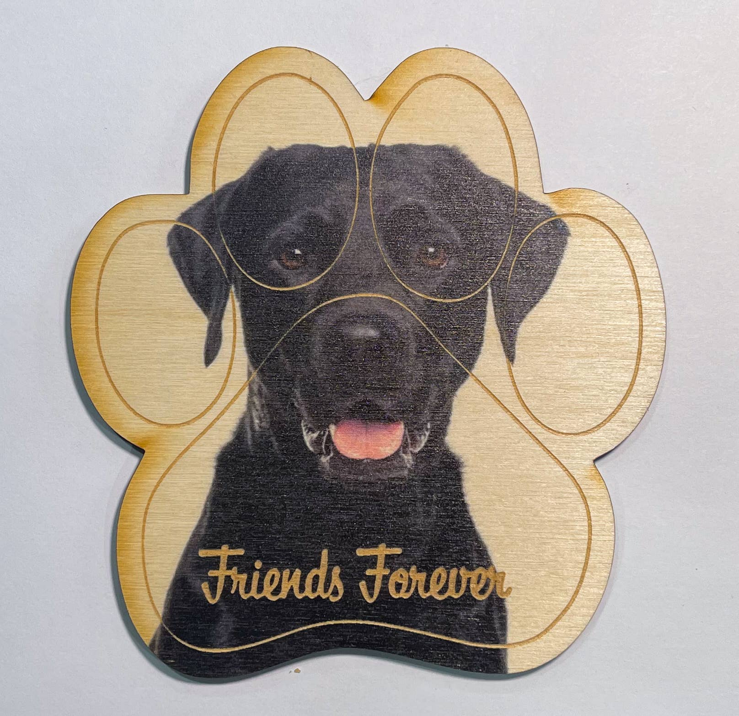 Black Lab Magnet
