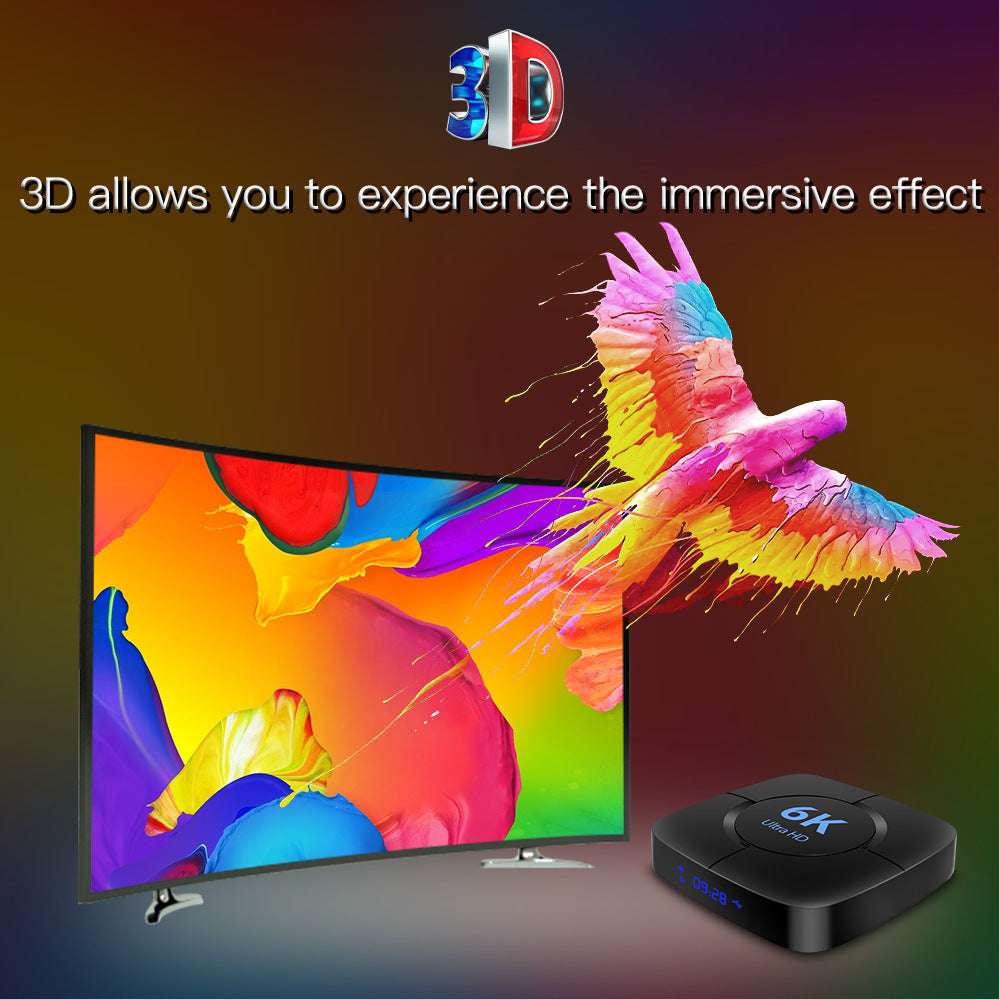 Network Set Top Box 6K Super HD TV