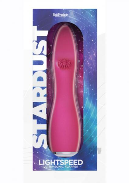 Stardust Lightspeed Flapper Tip Vibrator Magenta