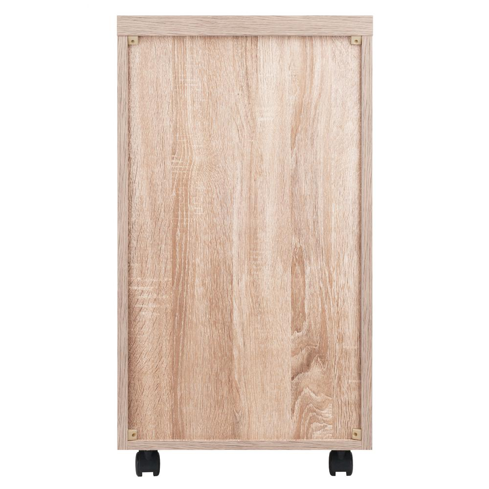 Kenner Mobile 3-Drawer Storage Mobile Cabinet, Two-Tone