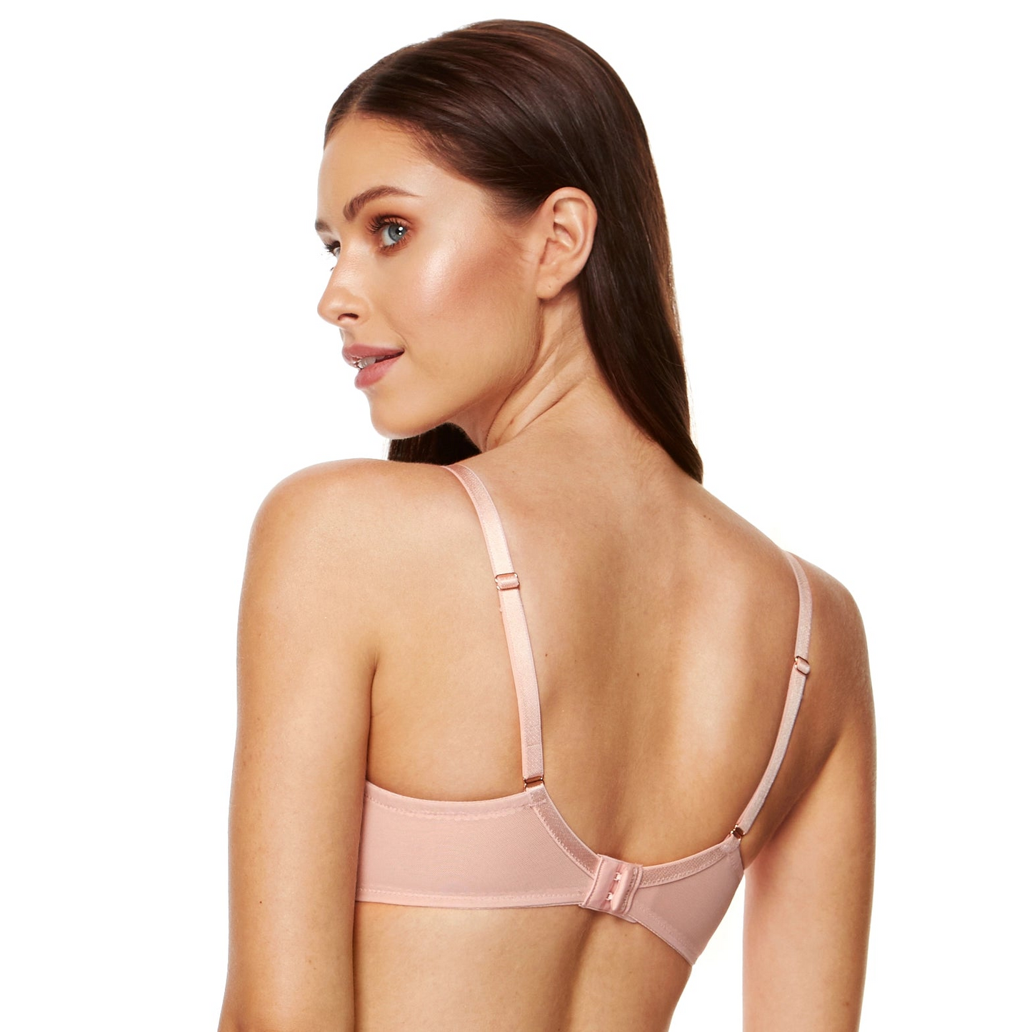 Soft See-Through Embroidery Balconette Bra Mable