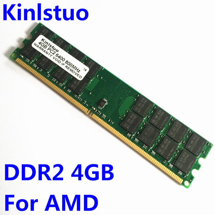 Ram Pc2-DDR2 800mhz - 6400 4G AMD Dedicated Desktop Memory