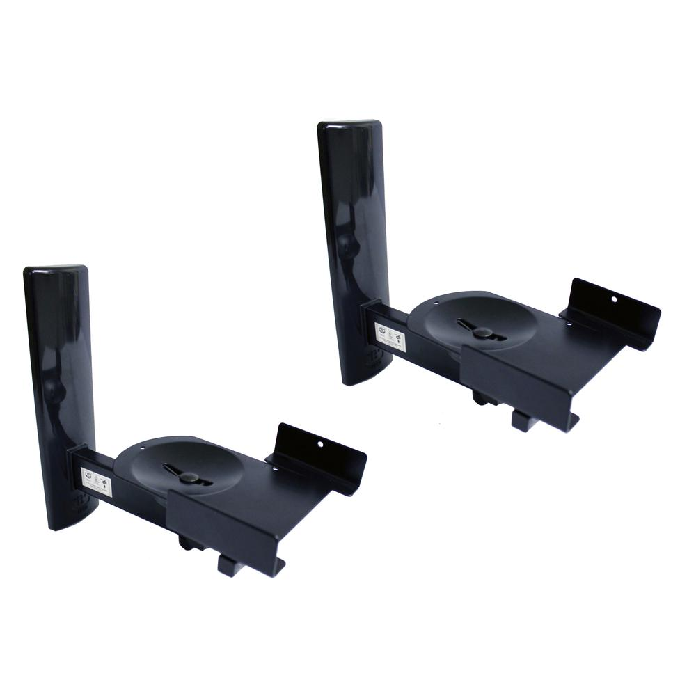 B-Tech Ultra grip Pro Speaker Mount Set of 2 - Black