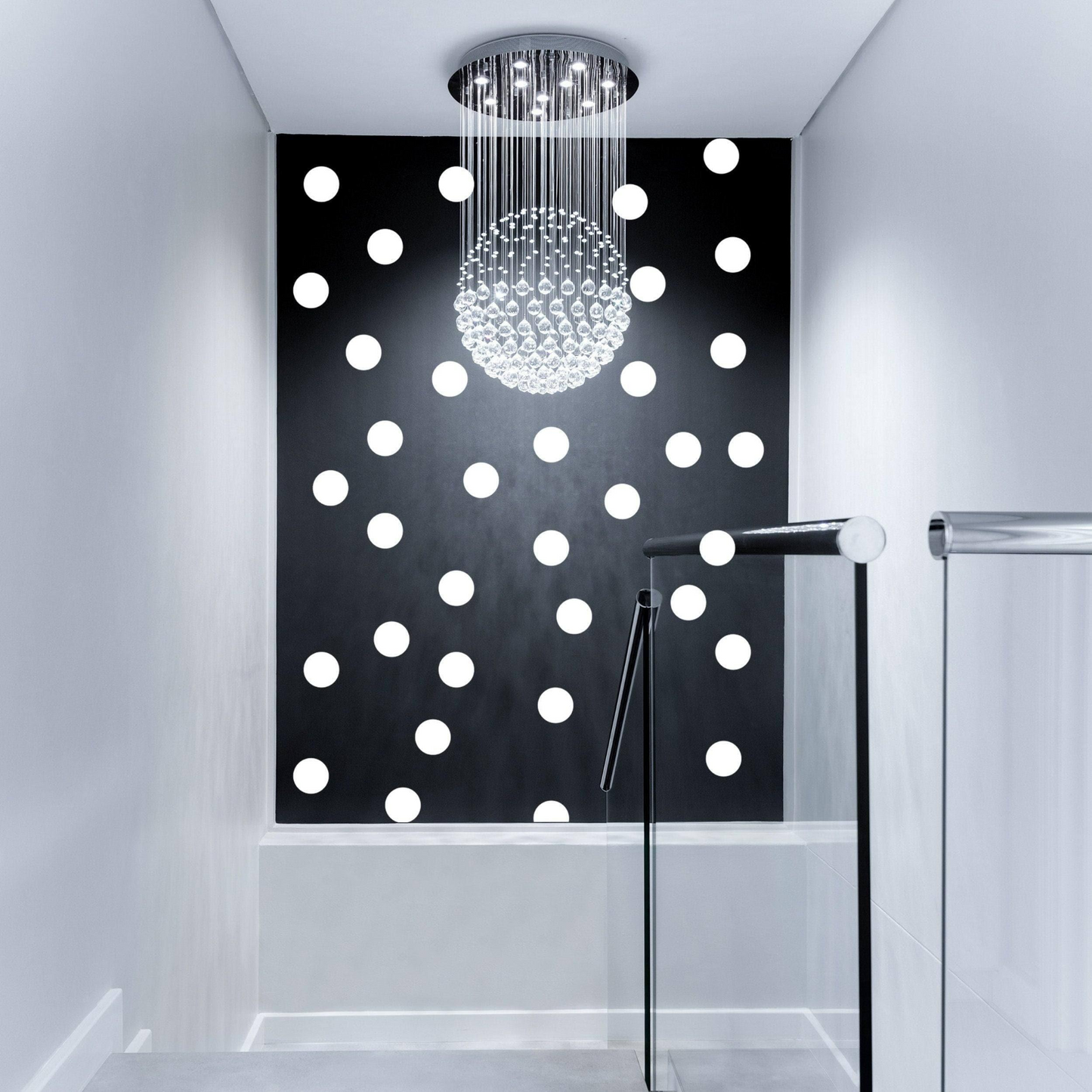 215x White Round Circle Dot Stickers - Small Blank Adhesive Removable 2 Inch Sticky Decals - 2inch Matte Vinyl 2in Stick Polka Sticker