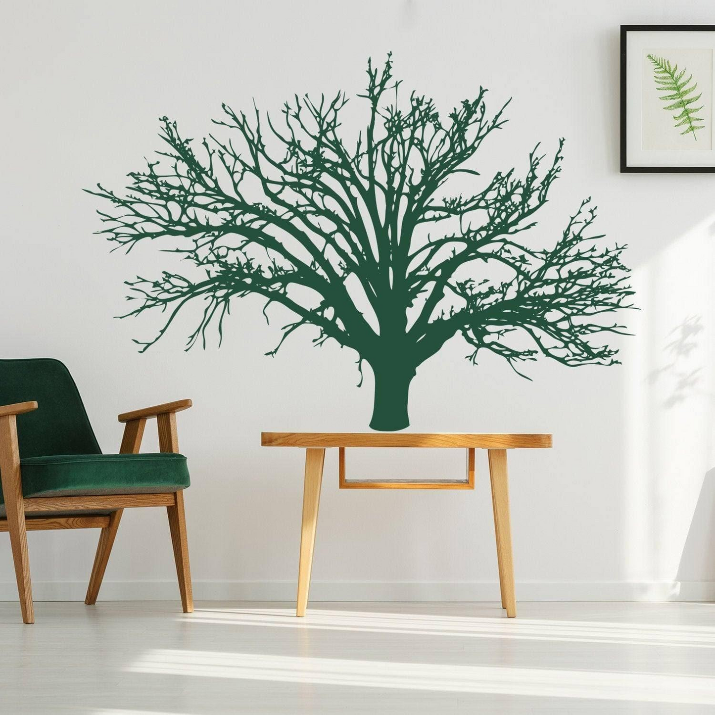 Nature's Serenity, Vinyl Wall Decal, Artistic Design, Easy to Install
