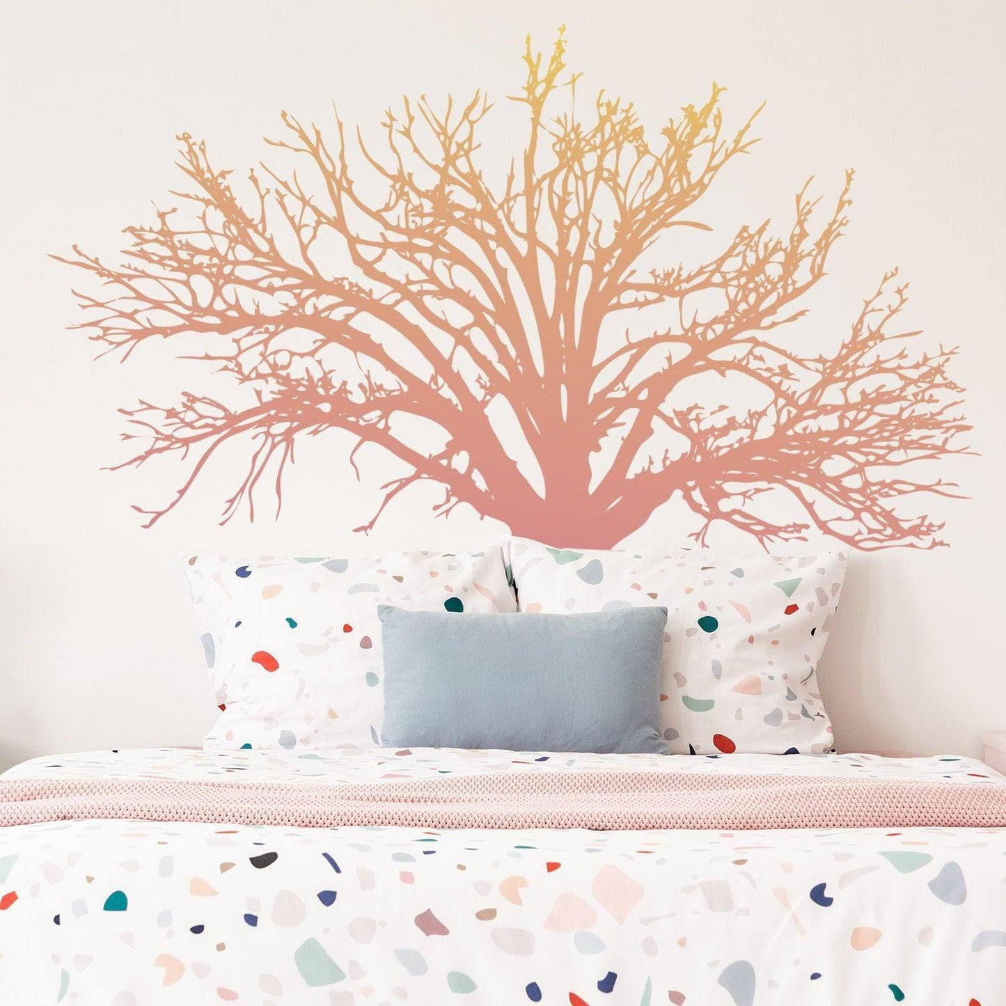Nature's Serenity, Vinyl Wall Decal, Artistic Design, Easy to Install