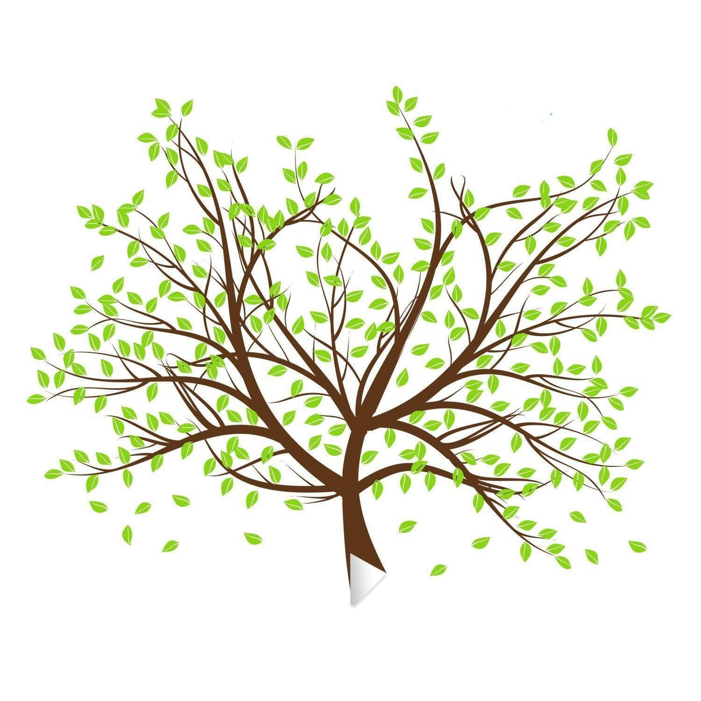 Nature's Serenity, Vinyl Wall Decal, Artistic Design, Easy to Install