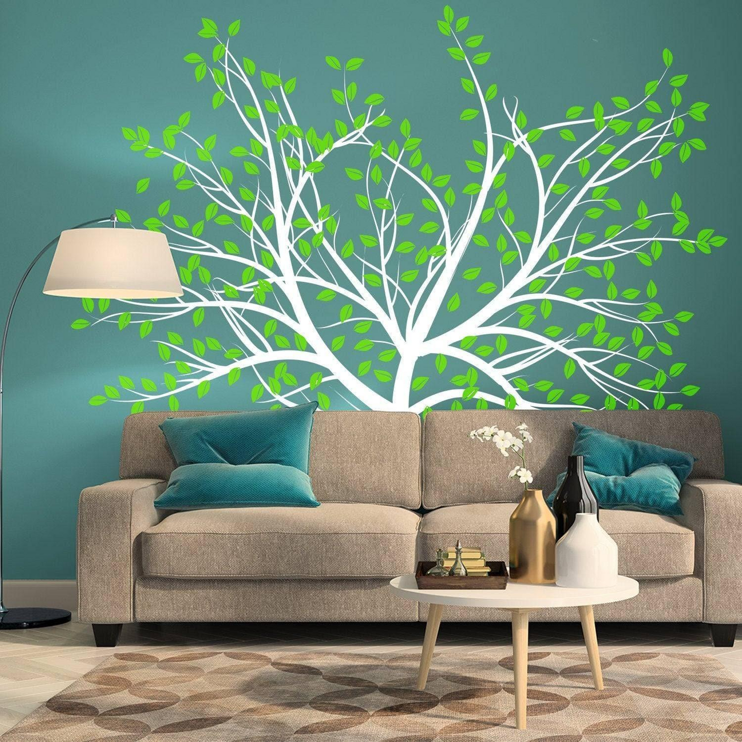 Nature's Serenity, Vinyl Wall Decal, Artistic Design, Easy to Install