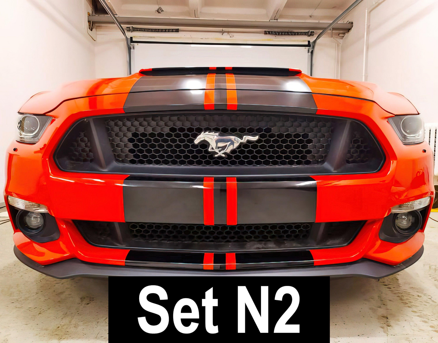 Racing Stripes Car Stickers - Auto Vinyl Decals RT - Full Vehicle Body Rally SRT GT Black Stripe Decal - Truck Sport Lines