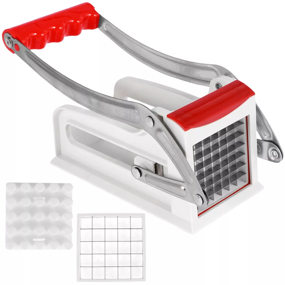 Potato Chipper Slicer French Fries Maker Vegetables Carrots Chip Chopper Cutter