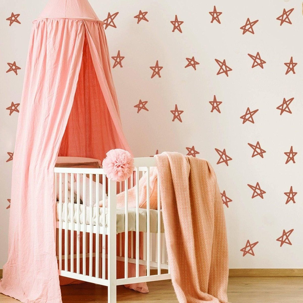 40x Star Stickers - Baby Shower Decor Set Vinyl Wall Twinkle Decal - Art Nursery Label, Star Decals, Star Decoration, Nursery Sticker