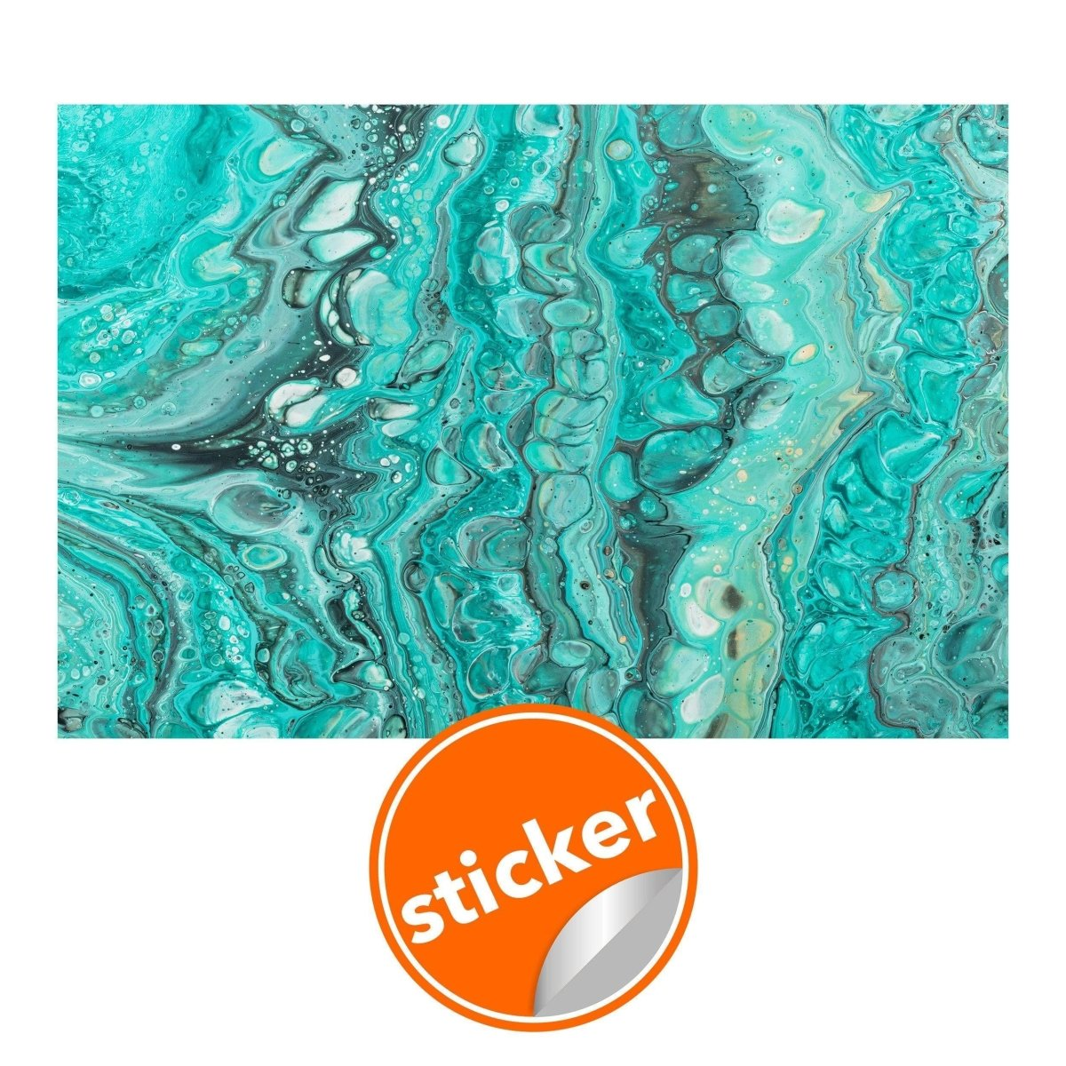 Marble Vinyl Wallpaper Sticker - Peel Stick Wall Paper Wrap Decal - Stone Effect Self Adhesive Sticky Roll For Covering Kitchen Stickers