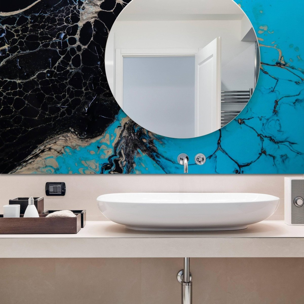 Marble Vinyl Wallpaper Sticker - Peel Stick Wall Paper Wrap Decal - Stone Effect Self Adhesive Sticky Roll For Covering Kitchen Stickers
