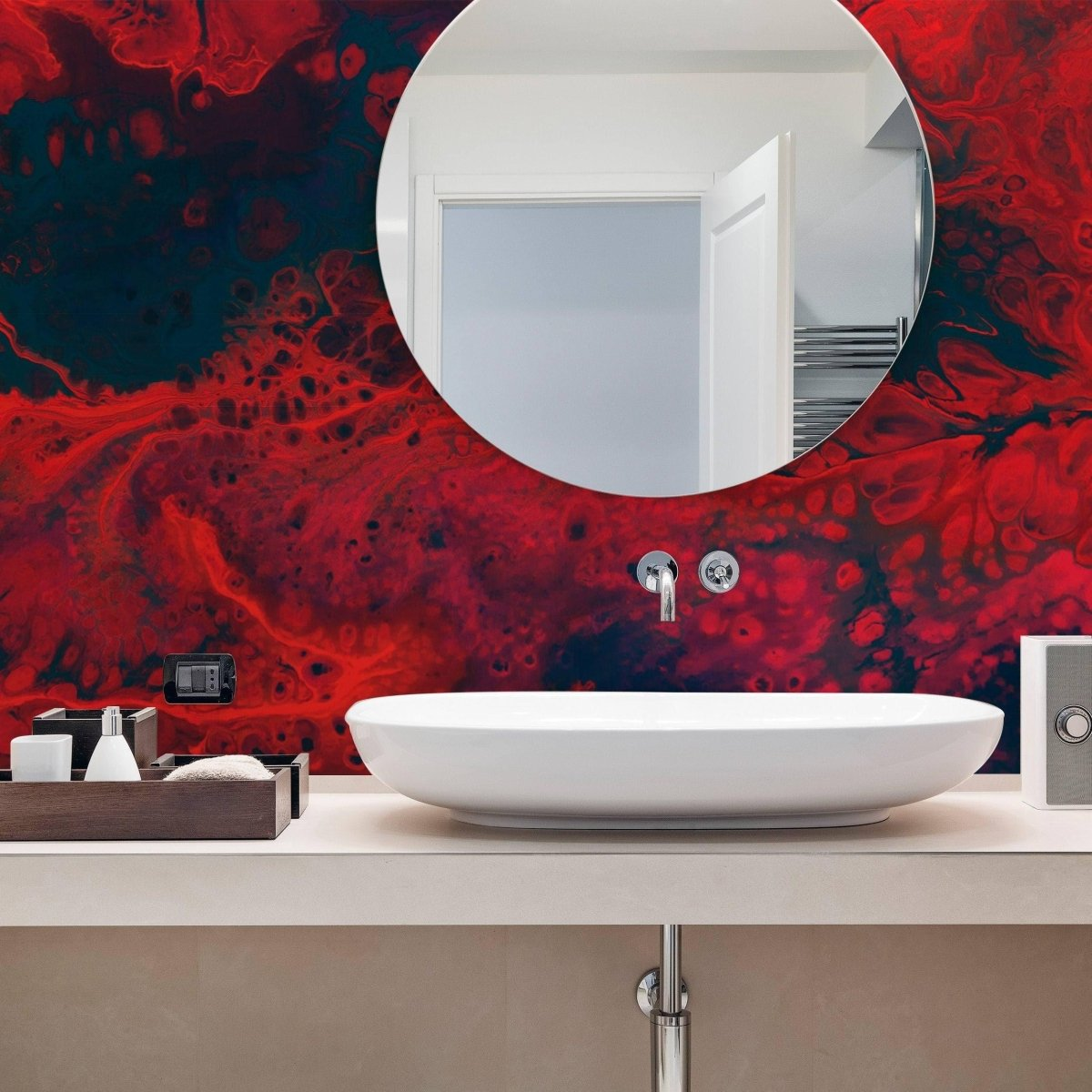 Marble Vinyl Wallpaper Sticker - Peel Stick Wall Paper Wrap Decal - Stone Effect Self Adhesive Sticky Roll For Covering Kitchen Stickers