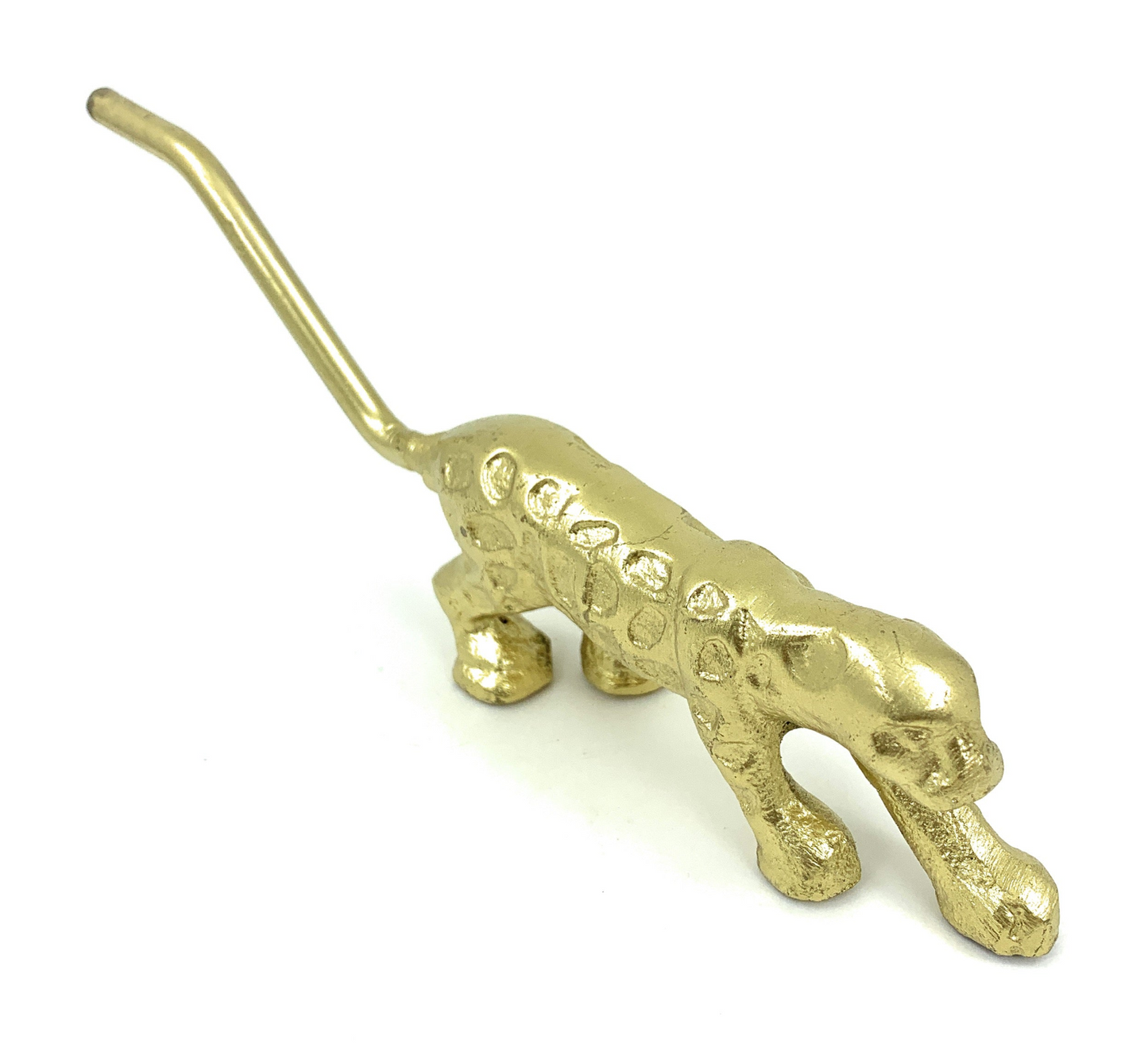 Vibhsa Handcrafted Cheetah Figurine (Golden)