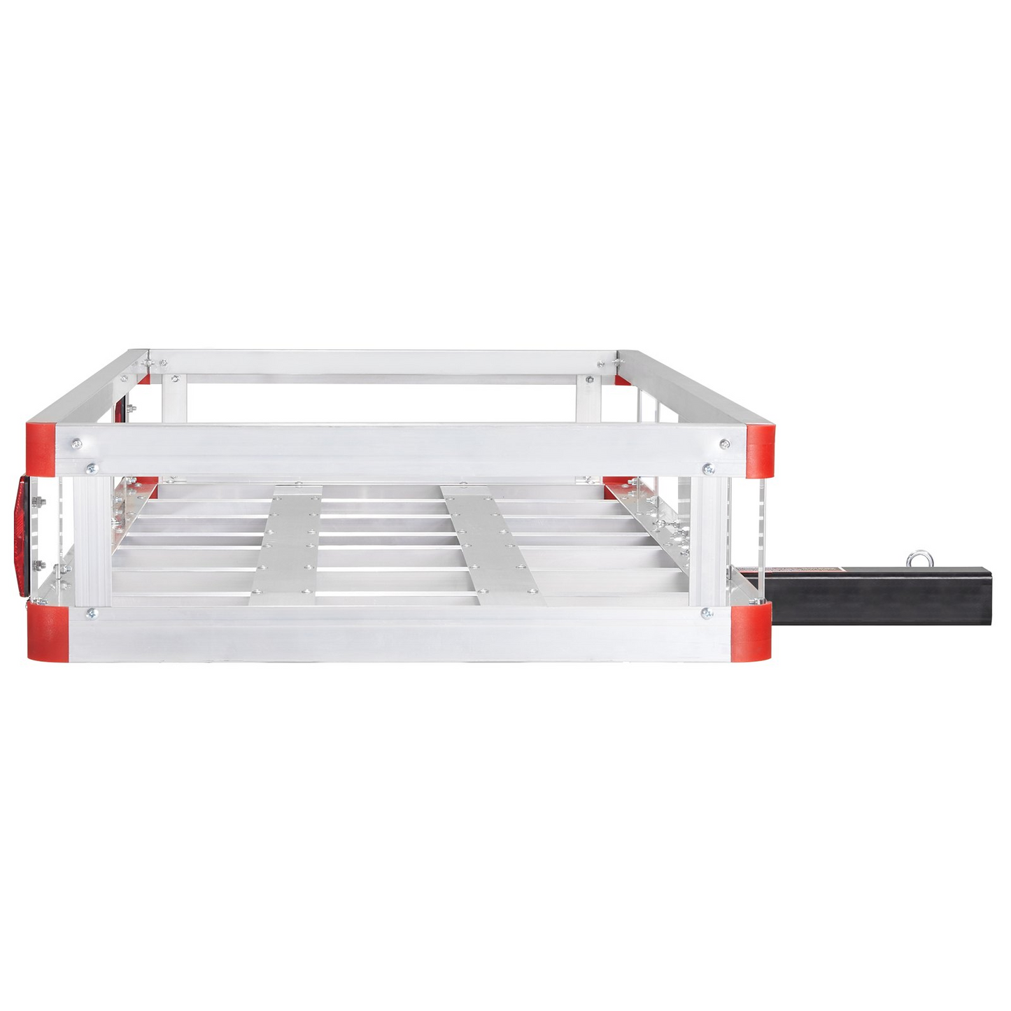 VEVOR 49.4 x 22.4 x 7.1 in Hitch Cargo Carrier, 500lbs Loading Capacity Trailer Hitch Mounted Cargo Basket, Rust-proof Aluminum Luggage Carrier Rack Fits 2" Hitch Receiver for SUV Truck Pickup Camping