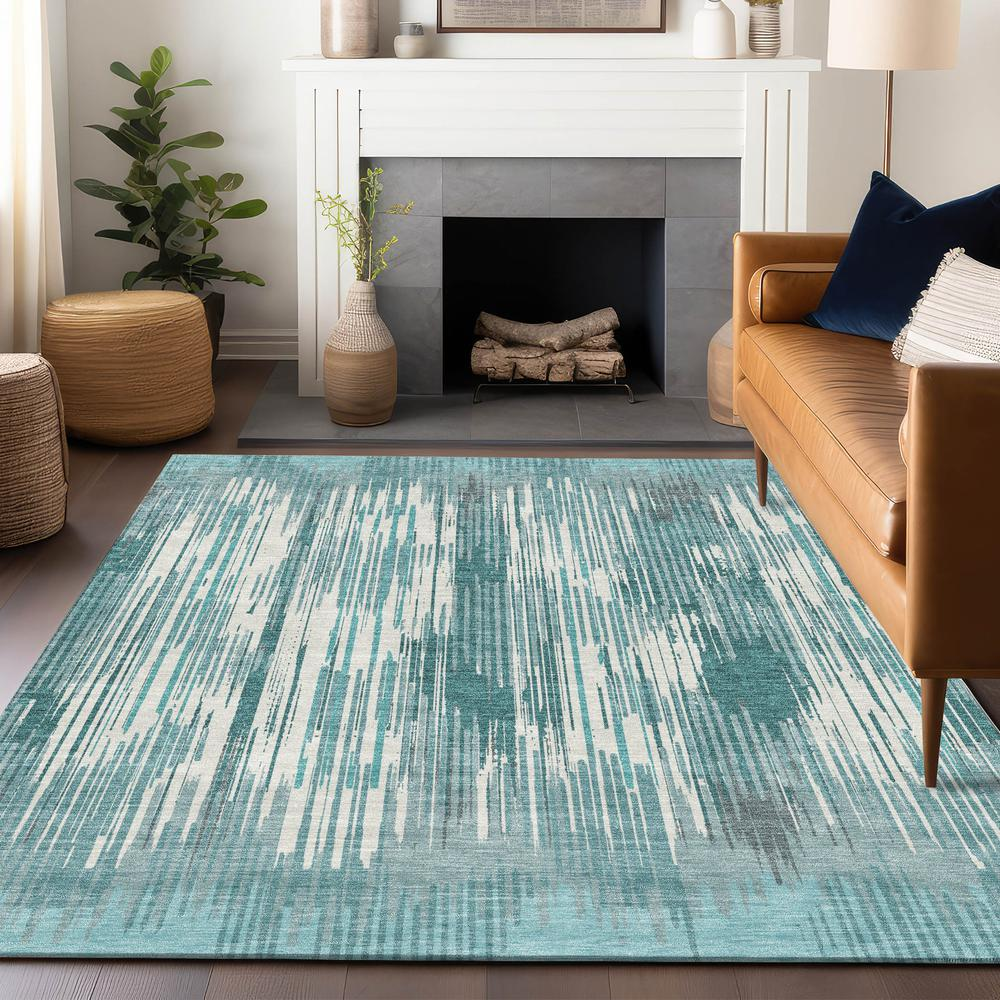 Chantille ACN893 Teal 10' x 14' Rug