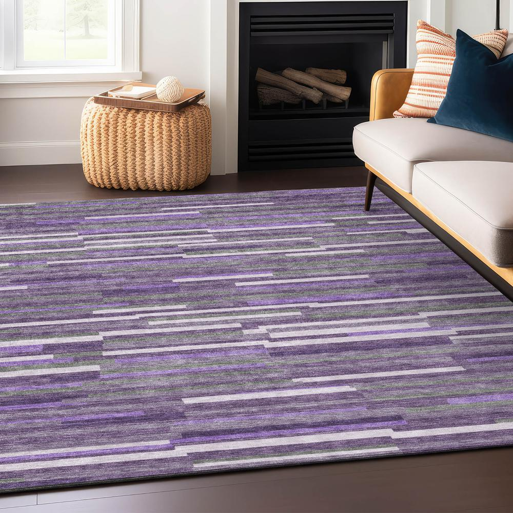 Chantille ACN894 Purple 5' x 7'6" Rug