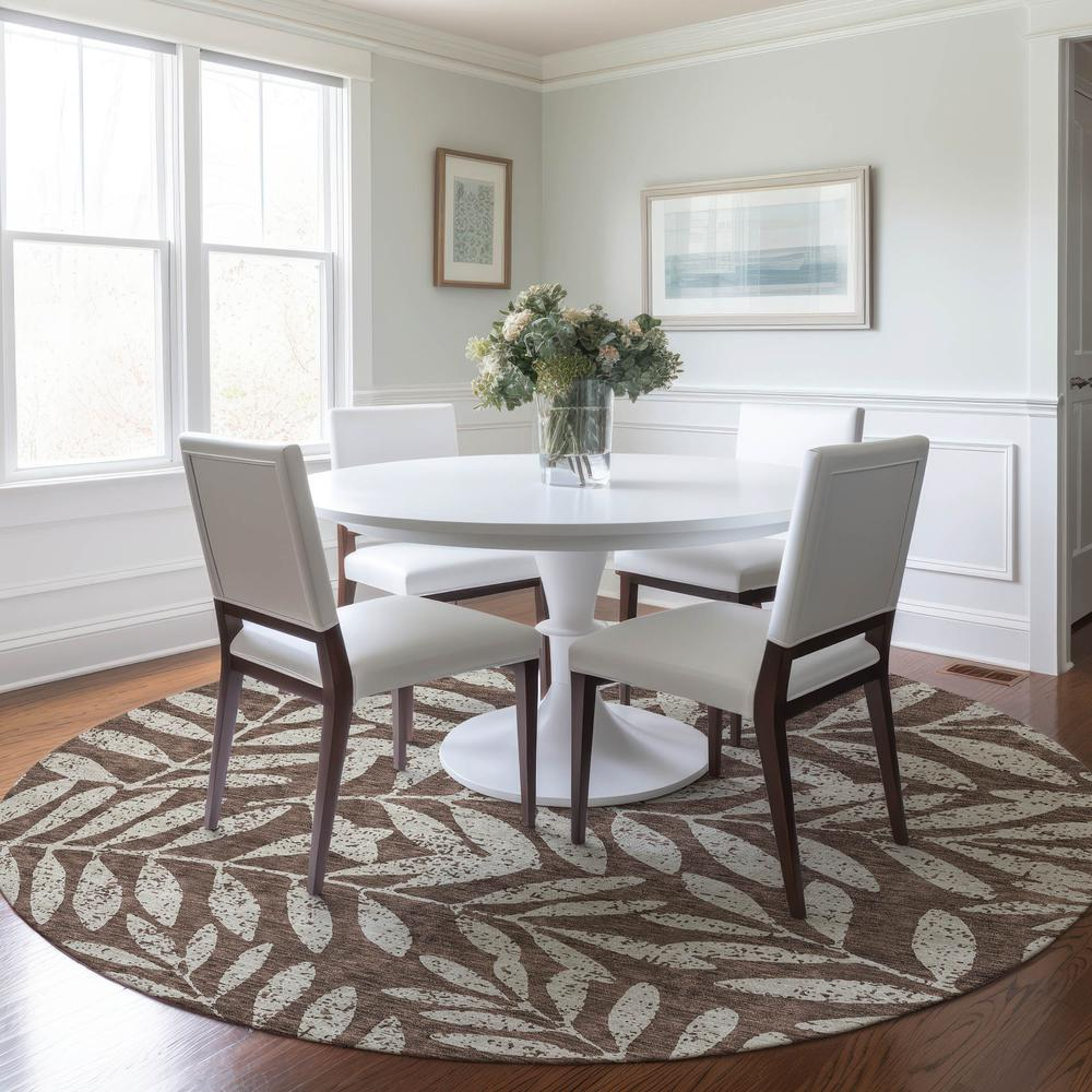 Chantille ACN899 Brown 8' x 8' Rug