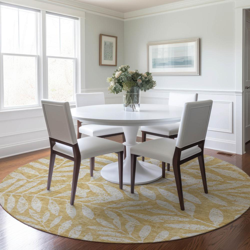 Chantille ACN899 Gold 8' x 8' Rug