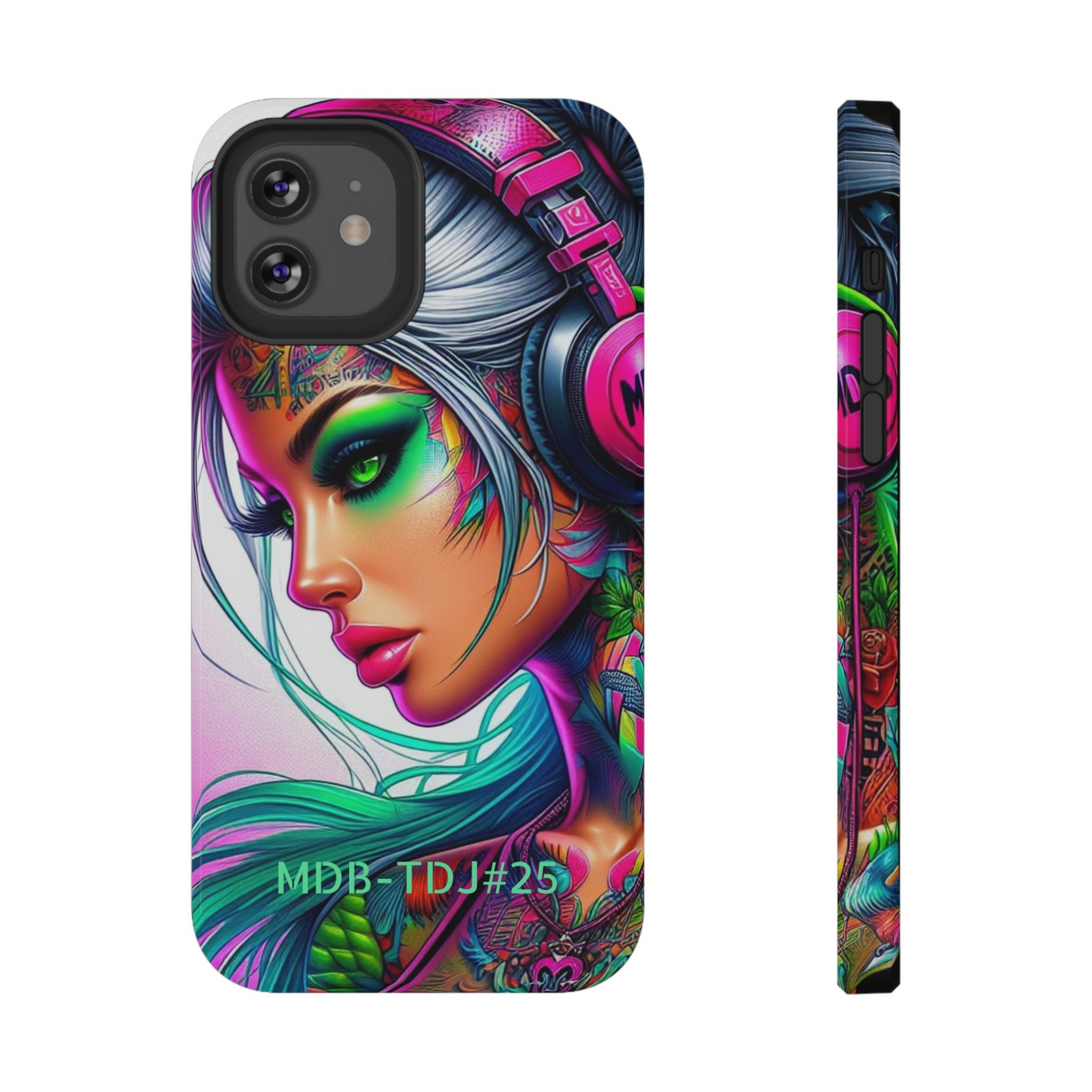 MDBTDJ#25 Impact-Resistant Phone Cases Fits most Tattooed DJ's Limited Edition