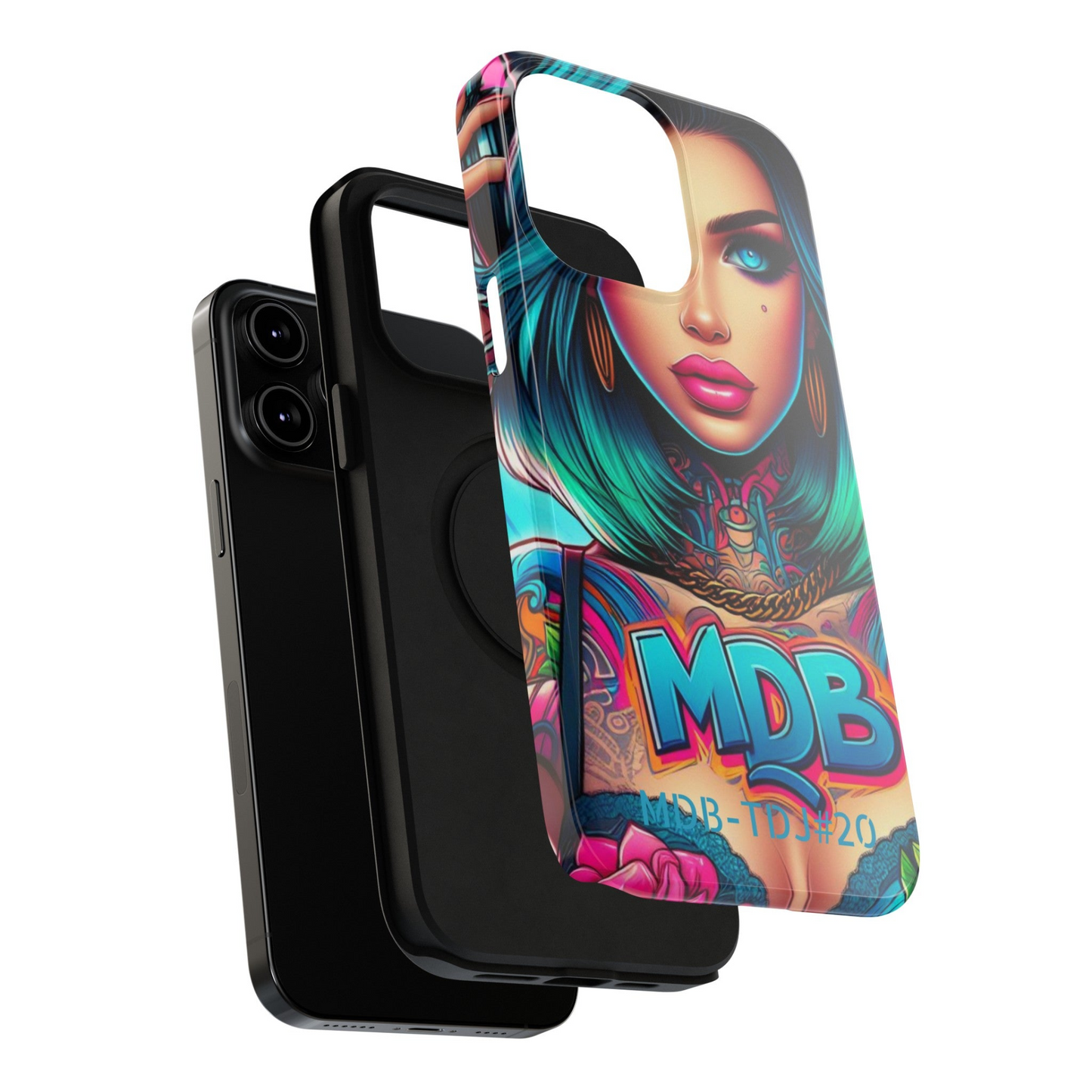 MDBTDJ#20 Impact-Resistant Phone Cases Fits most Tattooed DJ's Limited Edition