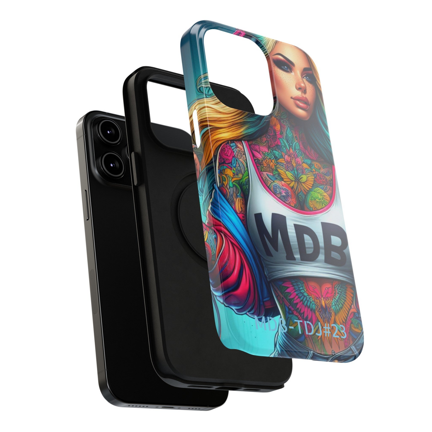 MDBTDJ#23 Impact-Resistant Phone Cases Fits most Tattooed DJ's Limited Edition