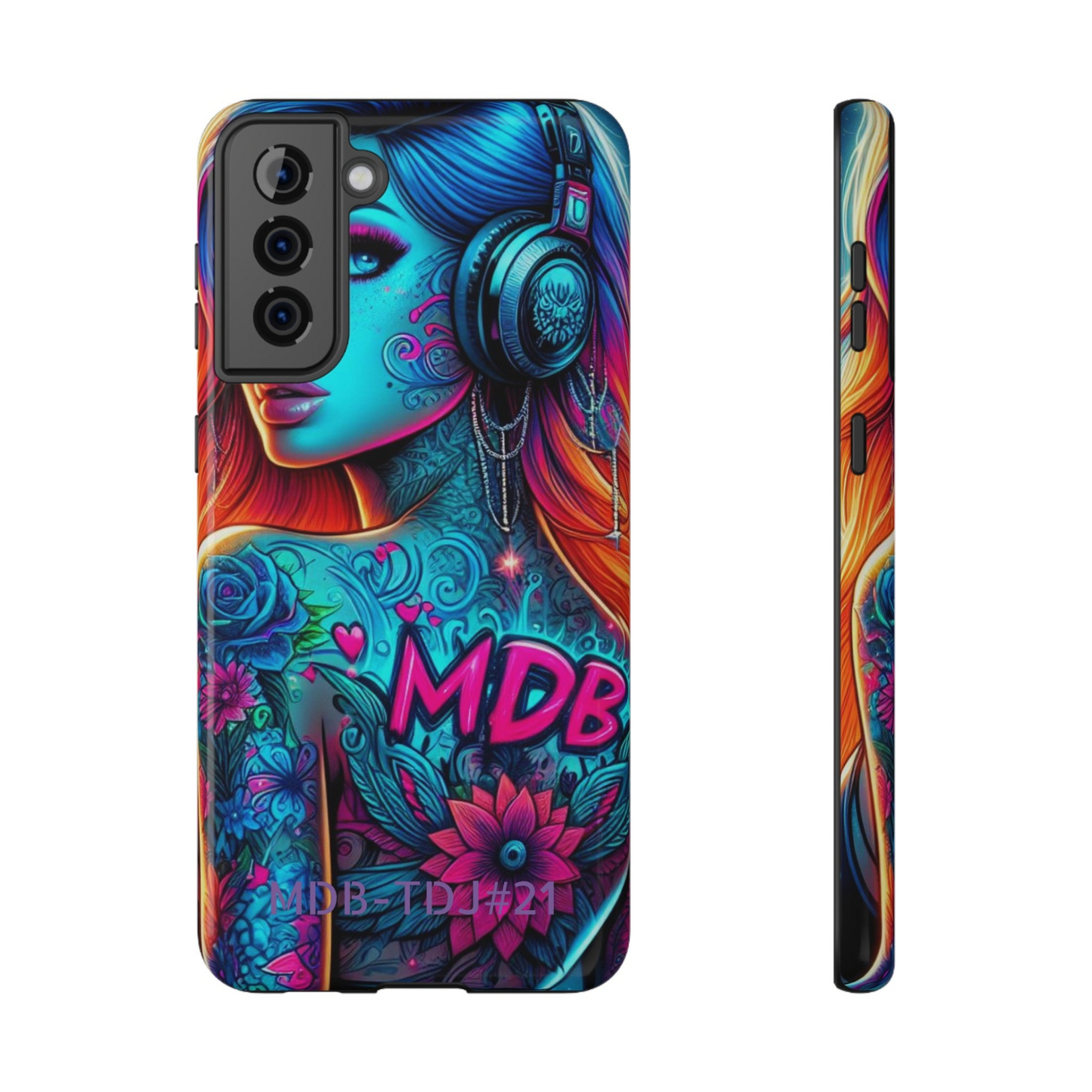 MDBTDJ#21 Impact-Resistant Phone Cases Fits most Tattooed DJ's Limited Edition