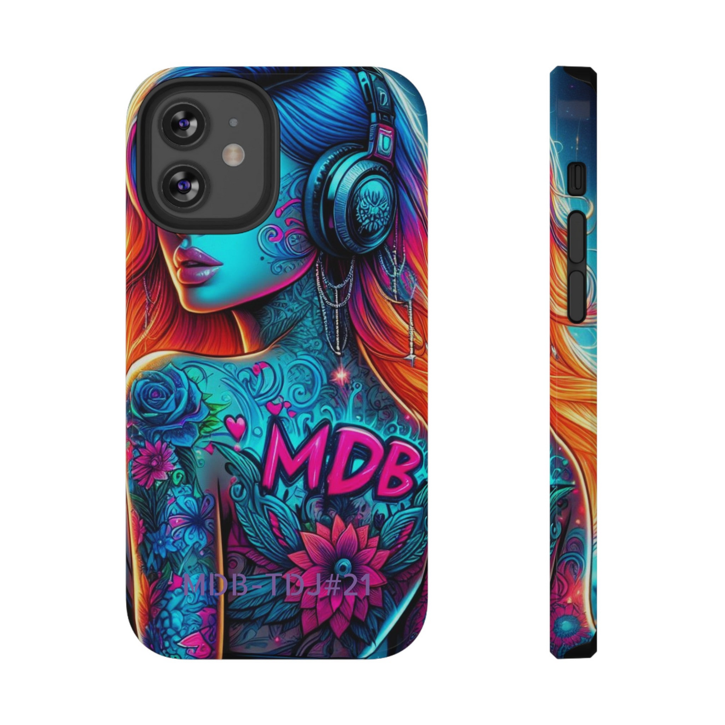 MDBTDJ#21 Impact-Resistant Phone Cases Fits most Tattooed DJ's Limited Edition