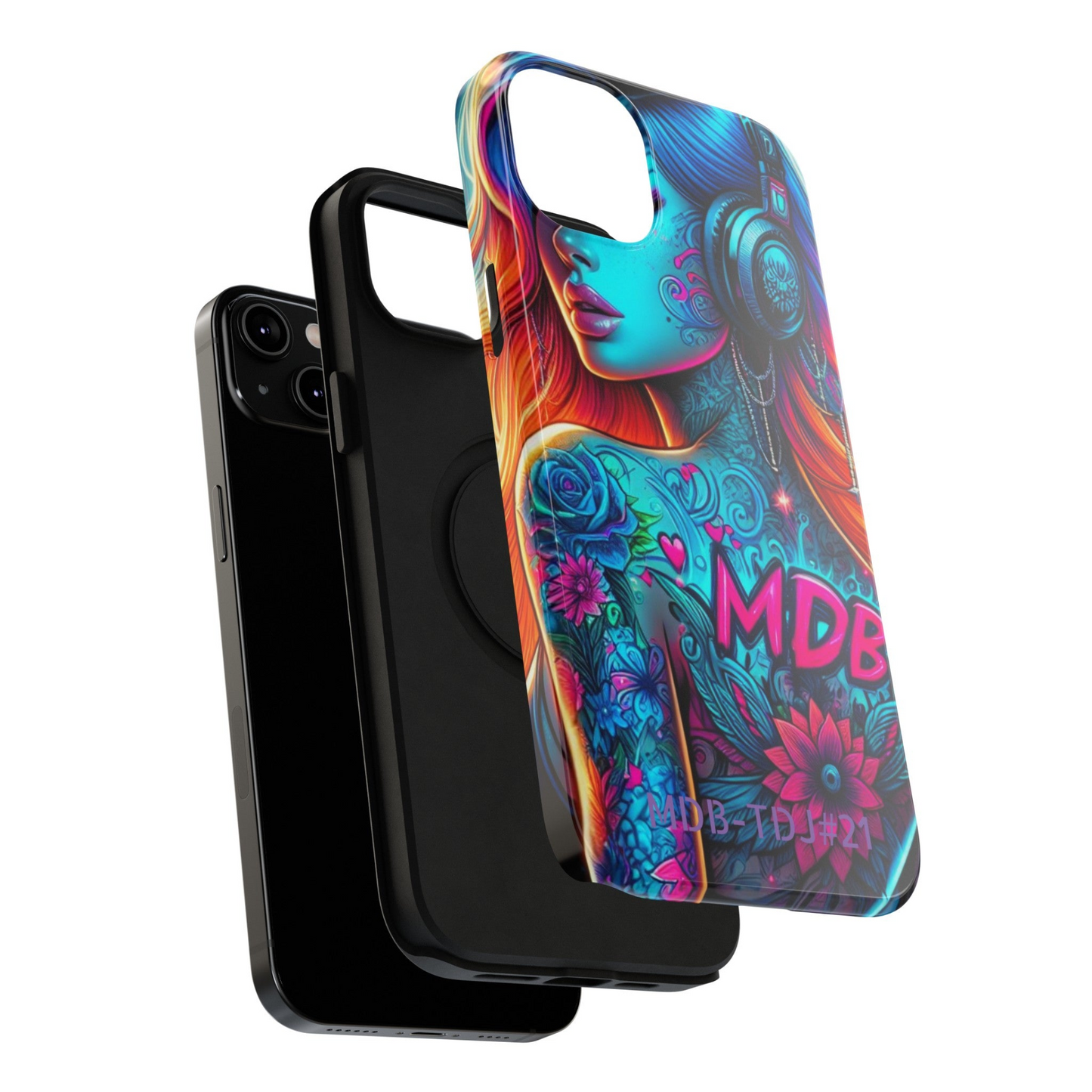MDBTDJ#21 Impact-Resistant Phone Cases Fits most Tattooed DJ's Limited Edition